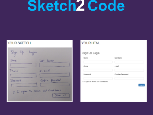 Introducing Sketch2Code – Turn Sketches into Working HTML in Seconds