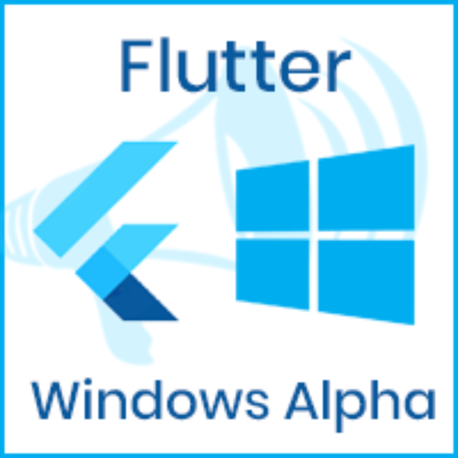 Flutter Windows Alpha is just announced