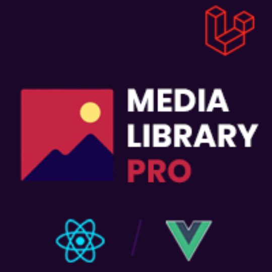 Laravel component Media Library