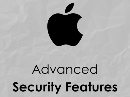 Apple introduces Advanced Security features